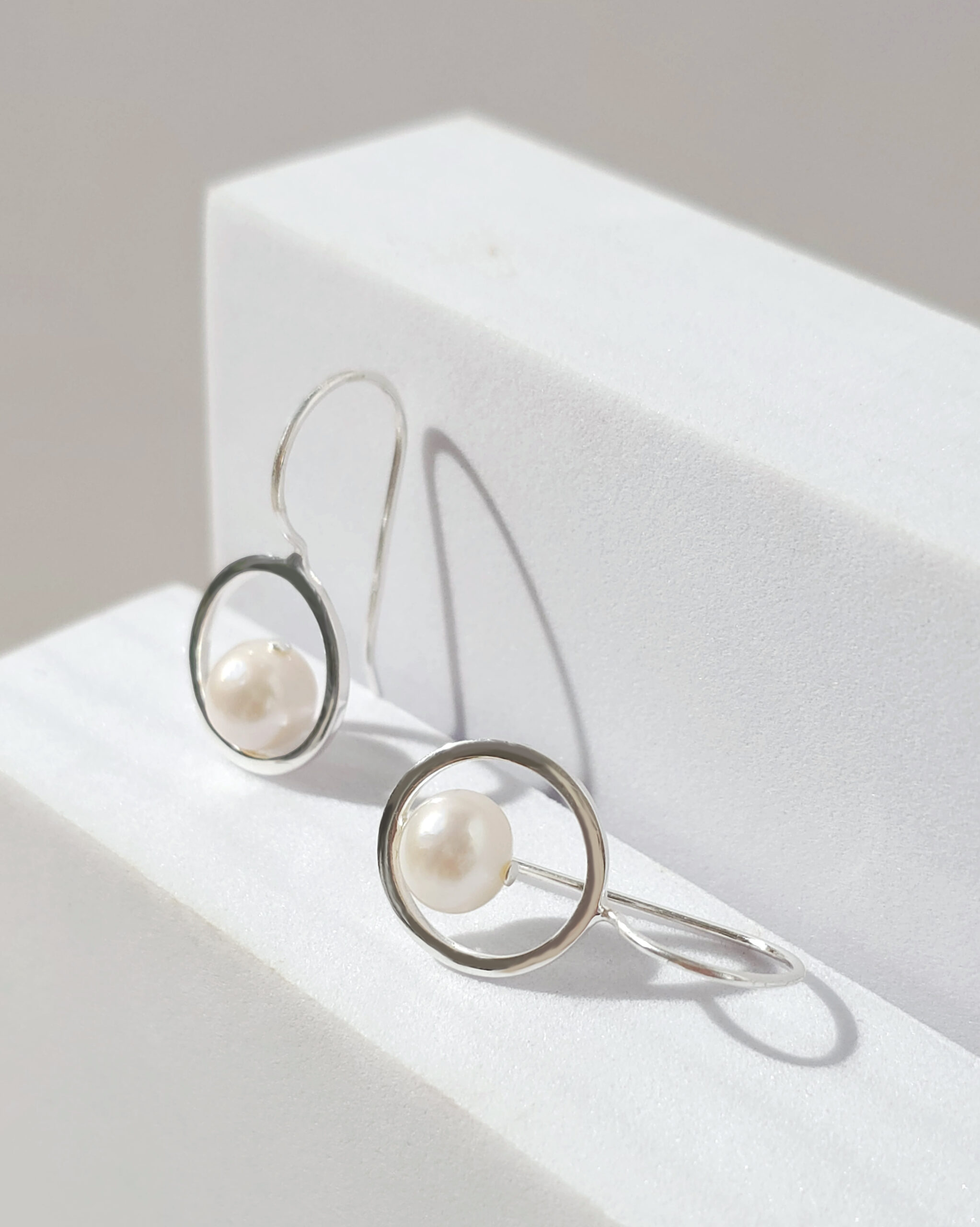 Orbit Pearl Earrings