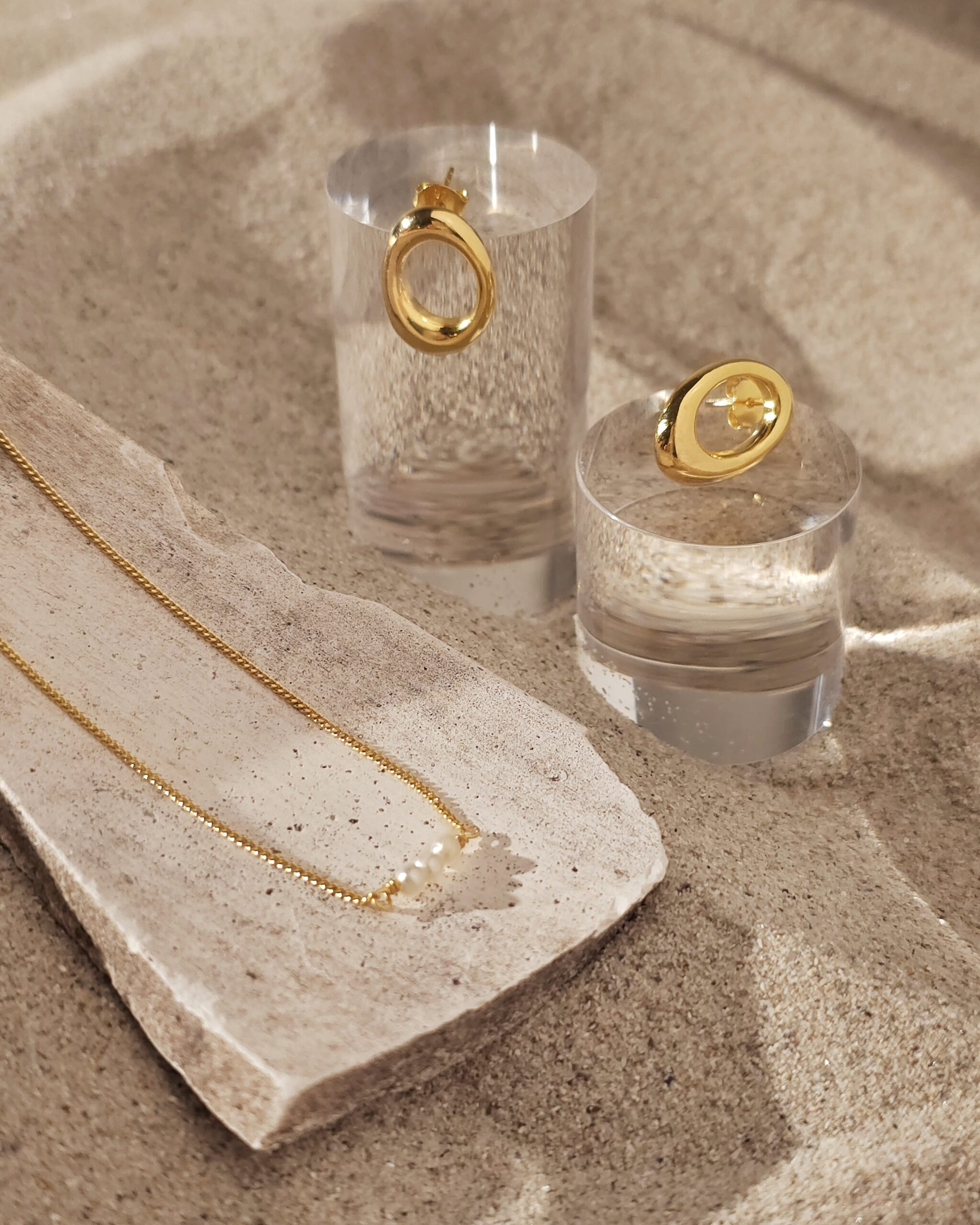 Trinity Pearl Necklace