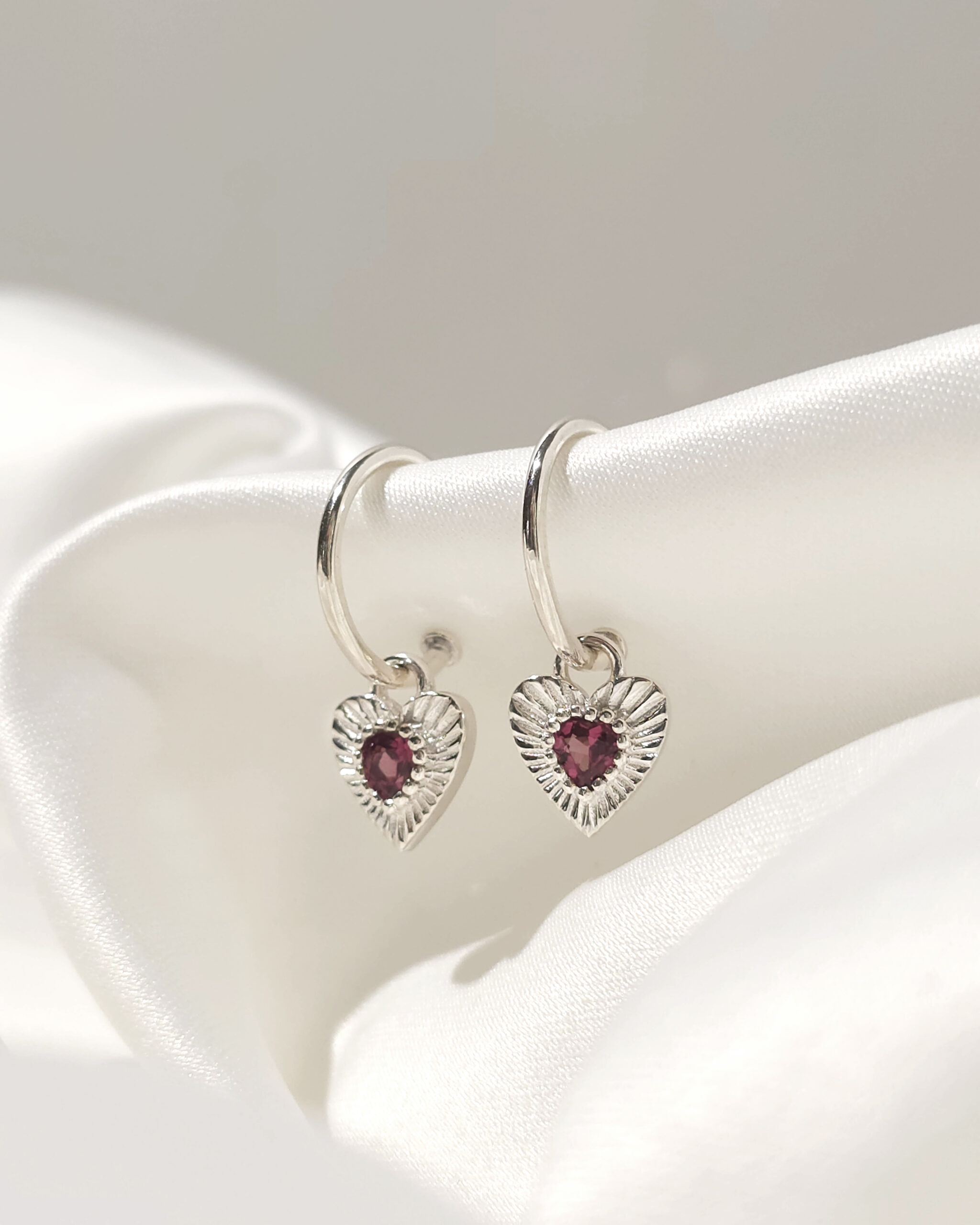 Adora Huggie Charms - Silver