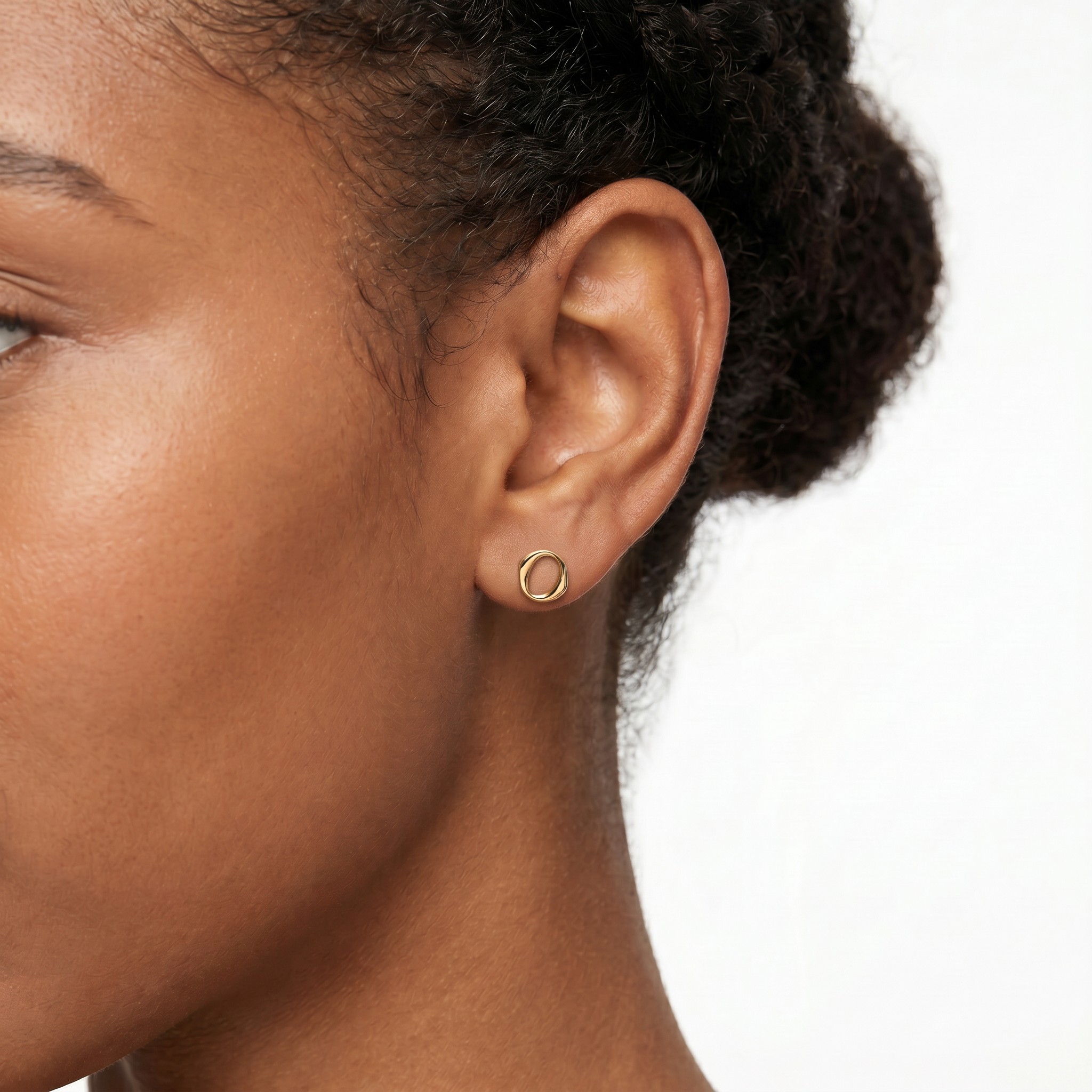 9ct Gold Mini Wobble Stud