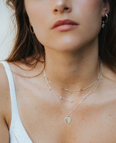 Orb Disc necklace - Plain