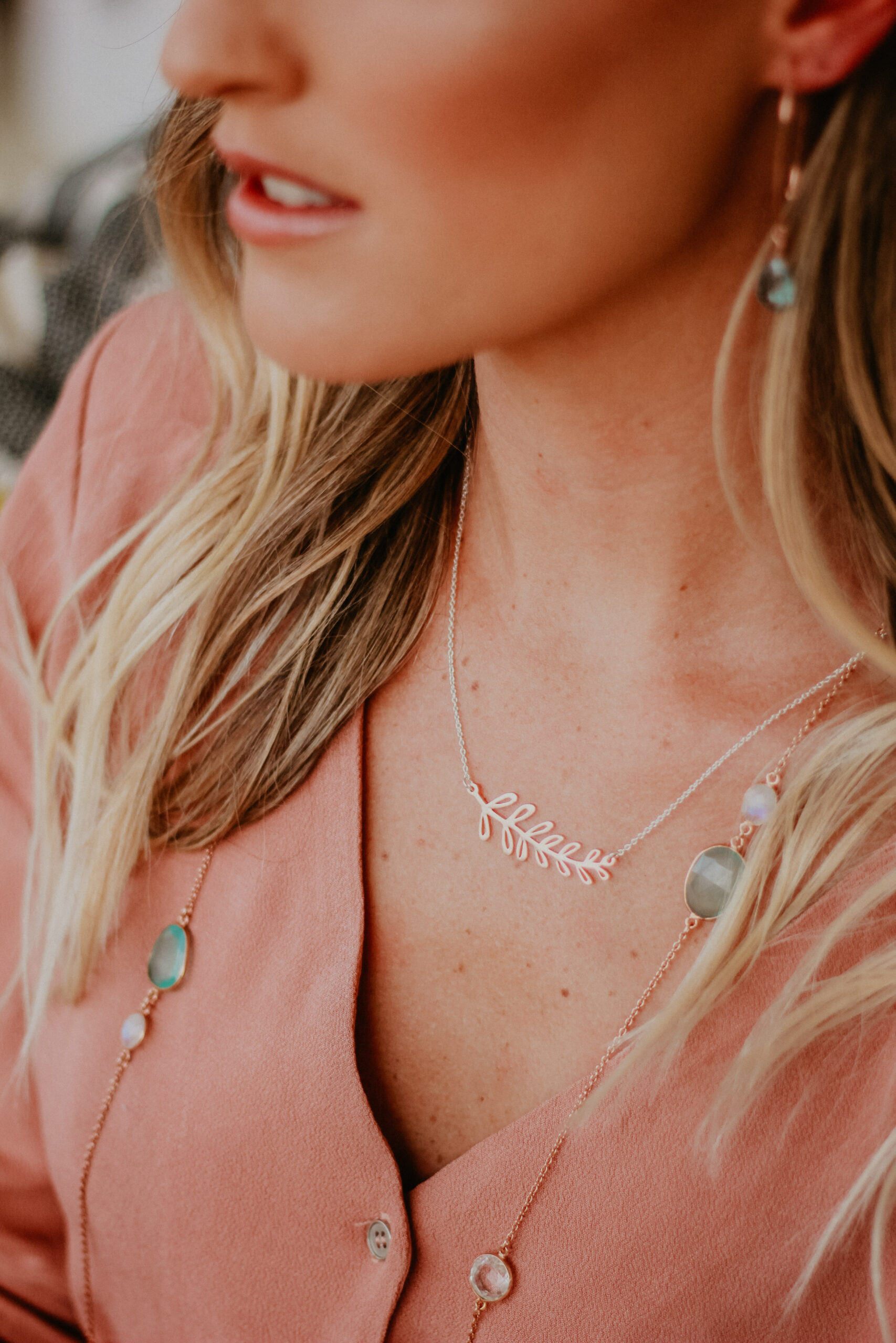 Mimosa necklace